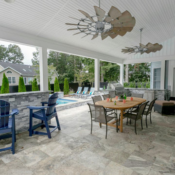 Lewes Delaware Pool and Outdoor Living Project