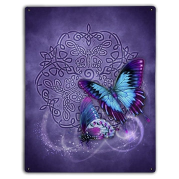 Celtic-Butterfly, Classic Metal Sign
