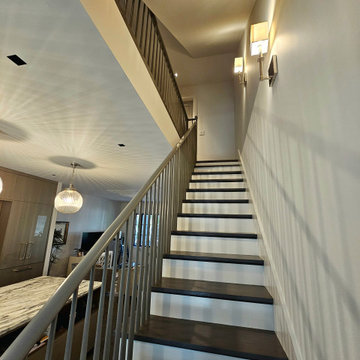 Project #112 | Traditional Staircase with Continuous Rail System