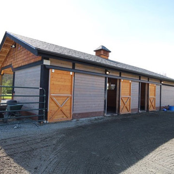North Saanich Shedrow Barn