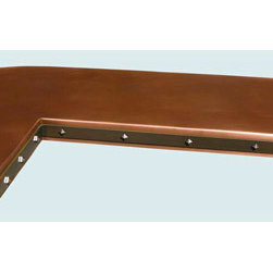 Copper Top  |  Handcrafted Metal - Kitchen Countertops