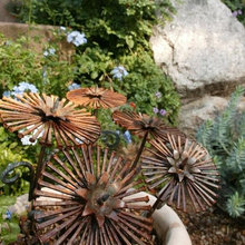 metal garden art