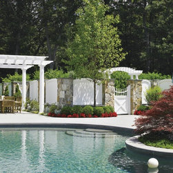 Vinyl Universal Privacy Fence - Home Fencing And Gates