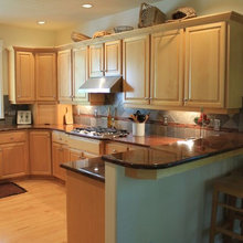 2 level breakfast bar