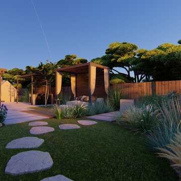 Transforming an Empty Backyard | Dry Tolerant Landscaping