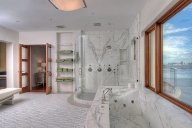 Bathroom - transitional bathroom idea in San Francisco