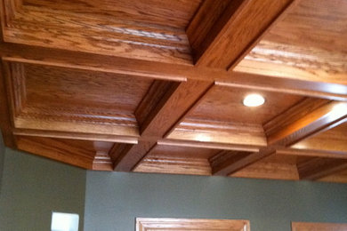 Oak Coffered Ceiling