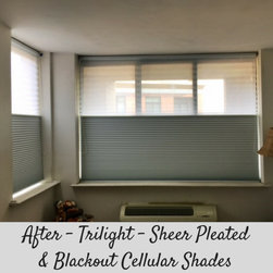 Enlightened Style Trilight Shades - Cellular Shades