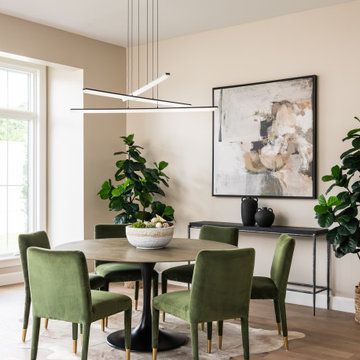 Refined Interiors for a Luxury Townhome Community (Des Peres, MO)