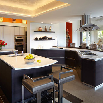 Striking Transitional Kitchen