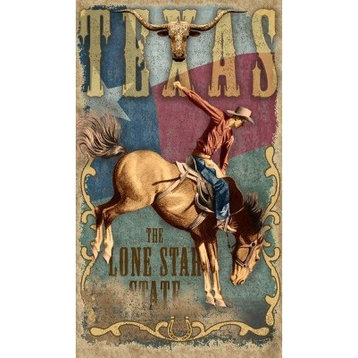 Lone Star State Wood Sign, Small