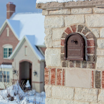 Salem Creek Tudor Brick & Citadel Stone Home - Pennsylvania