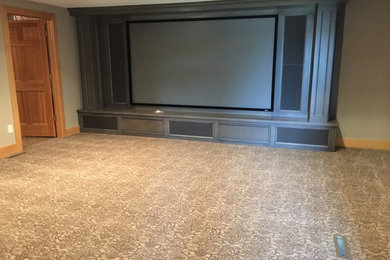 Example of a home theater design in Minneapolis