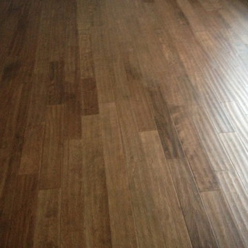 Glue down Hardwood