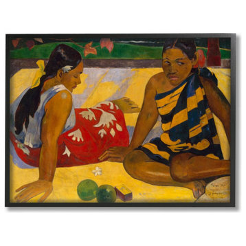 Resting Portraits Native Figures Classic Painting, 16"x20"