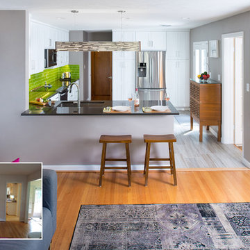 Kitchen Before and After Renovations