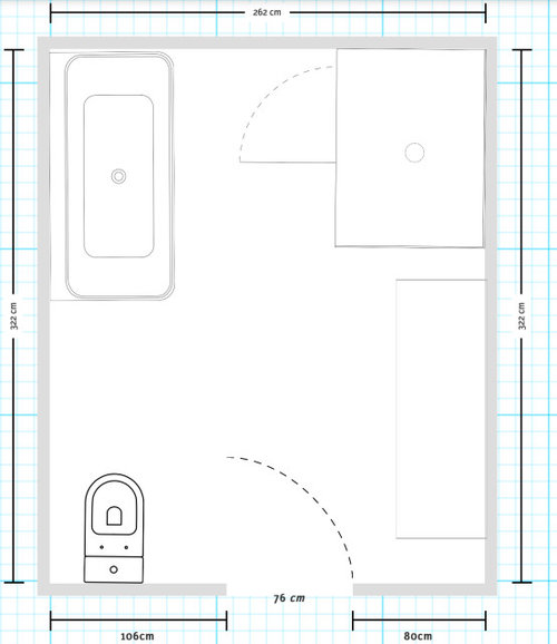 Bathroom design layout help | Houzz AU