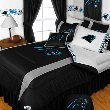 NFL Carolina Panthers Bedding and Room Decorations