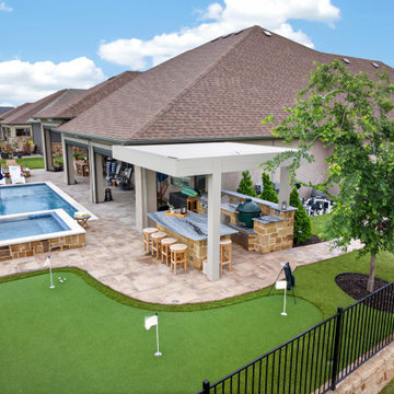 Motorized Louvered Pergola