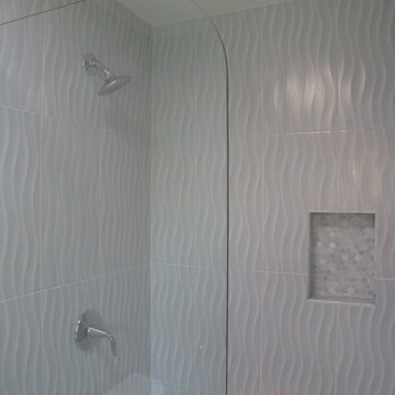 San Carlos Glass-Stone Bathroom Project