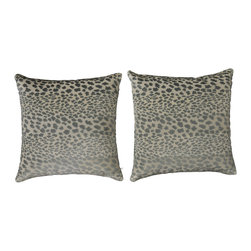 P. Kauffman Cosmos Leopard Print Pillows Set of 2 - Products