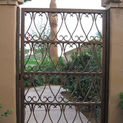 Courtyard & Pedestrain Gates - Home Fencing And Gates