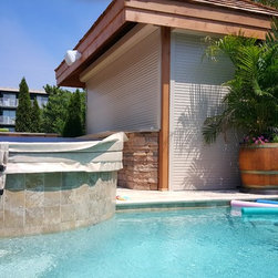 Motorized Rolling Security Shutters- Schell Home - Products