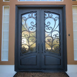 Classic Wrought Iron Door Designs - Front Doors