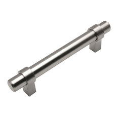 Cosmas 161-3.5SN Satin Nickel 3-1/2” CTC (89mm) Euro Bar Pull