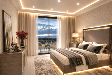 Inspiration for a guest bedroom remodel in Miami