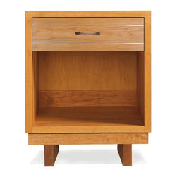 Contemporary Cable 1-Drawer Nightstand - Nightstands And Bedside Tables