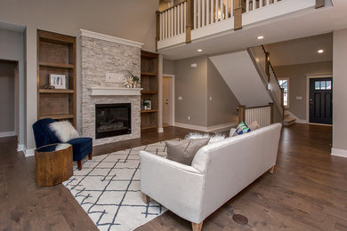 Inspiration for a living room remodel in Other