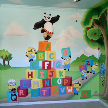 Kids room murals