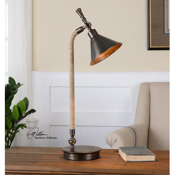 1 Light Task Lamp - 24 inches wide by 7.75 inches deep - Table Lamps