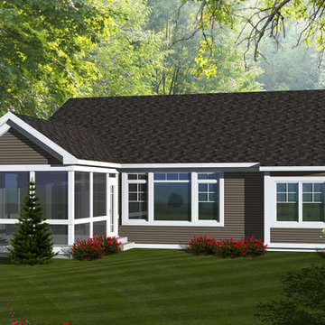 Craftsman Ranch Plan #41513