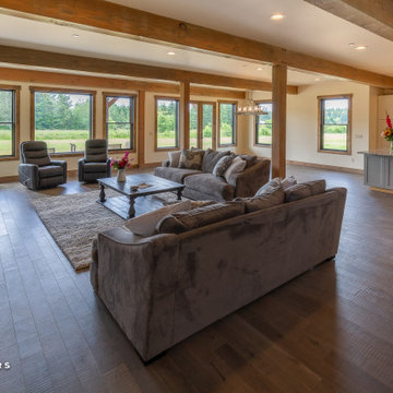 Boring, Oregon Custom Timber Frame Home