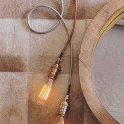 Roost Braided Cord Pendant Lamps - Pendant Lighting
