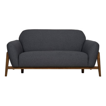 Milo Contemporary Sofa, 2-Seater