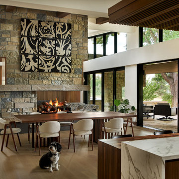Lakeshore Contemporary Bow Mar Custom Home