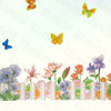 Floral Dream - Large Wall Decals Stickers Appliques Home Decor