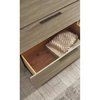 Milano by Rachael Ray Five Drawer Chest in Sandstone Finish Wood