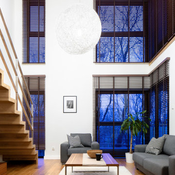 Contemporary Stylish living room, Redmond, WA