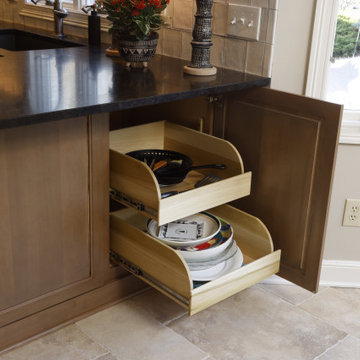 Kitchen Remodel Maximizes Storage & Style