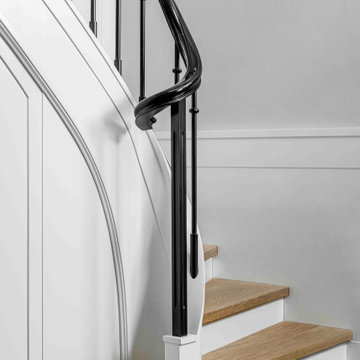 Villa Kleinmachnow, Klassische Betontreppe