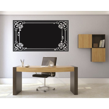 Decal, Frame Design Silhouette, 20x40"