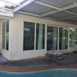 Snyder Residence in North Miami - Patio Doors