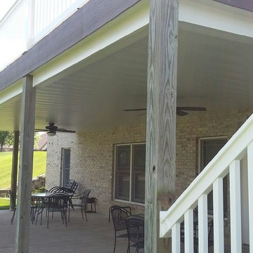 Deck ceiling - Under deck ceiling system