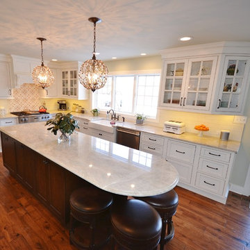 It takes a team to raise a kitchen!