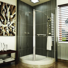 corner shower