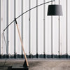 Archer Floor Lamp, Black, Regular